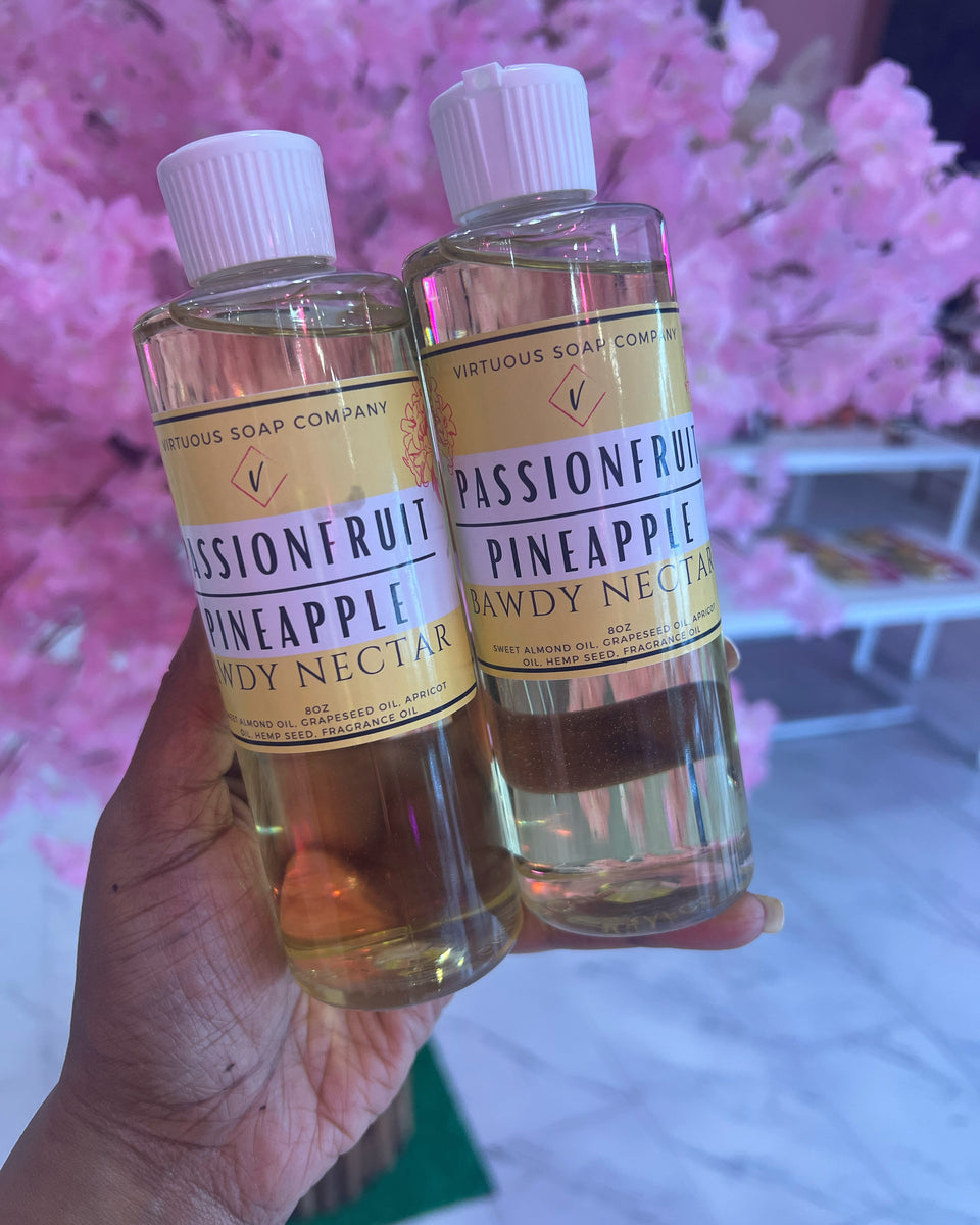 Passion Fruit Pineapple Body Oil Virtuous Soap Company